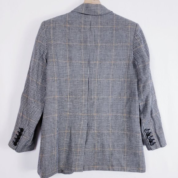 Veronica Beard Plaid Houndstooth Dickey Jacket - Picture 8 of 16